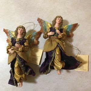 KSA STUDIOS Christmas ornaments set of 2 Angels